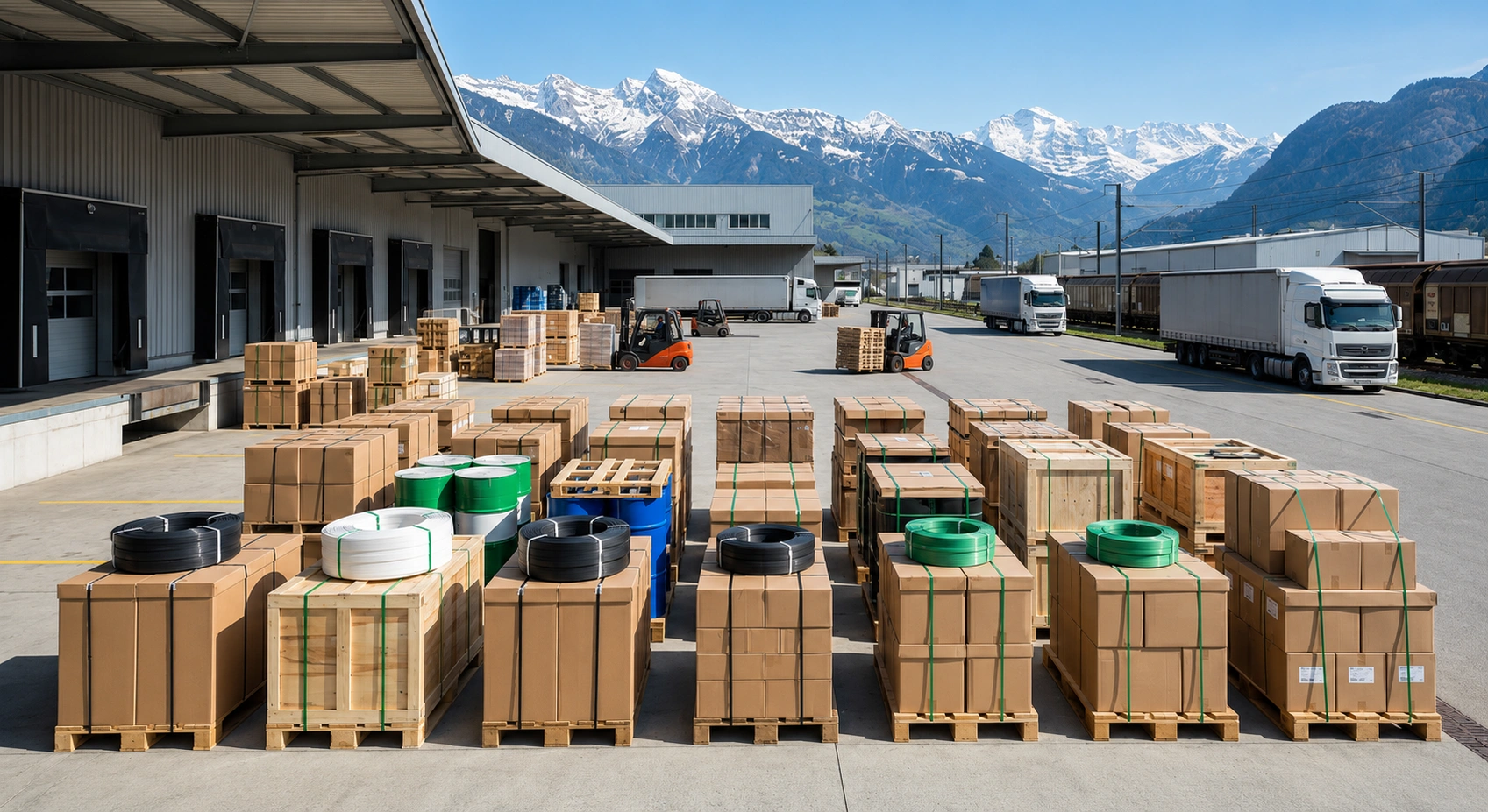 PP Strapping Band Exporter Switzerland — Greenstrix Supply